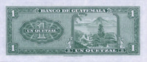 Guatemala, 1 Quetzal, P30