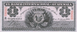 Guatemala, 1 Peso, S152a