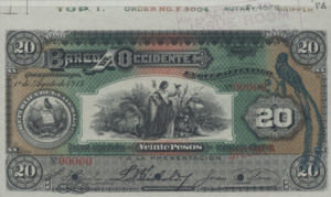 Guatemala, 20 Peso, S179s