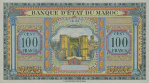 Morocco, 100 Franc, P27s