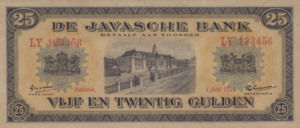 Netherlands Indies, 25 Gulden, P66A (NL)
