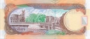Barbados, 10 Dollar, P68a
