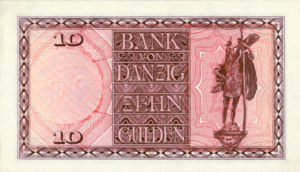 Danzig, 10 Gulden, P58