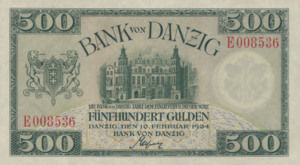 Danzig, 500 Gulden, P56