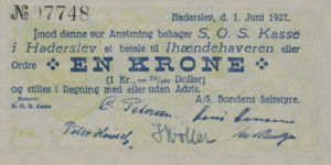 Denmark, 1 Krone, 