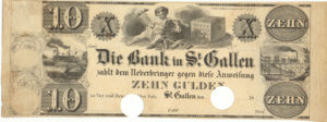Switzerland, 10 Gulden, 