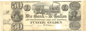 Switzerland, 50 Gulden, 