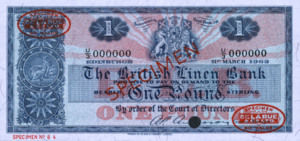 Scotland, 1 Pound, P166s v.b2