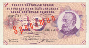 Switzerland, 10 Franc, P45as