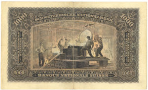 Switzerland, 1,000 Franc, P8c