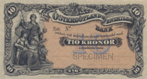 Sweden, 10 Krone, S737p