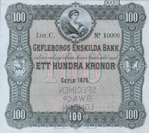 Sweden, 100 Krone, S182s