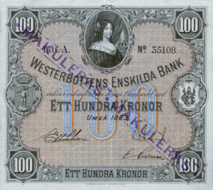 Sweden, 100 Krone, S710