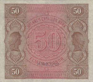Sweden, 50 Krone, S628s v1