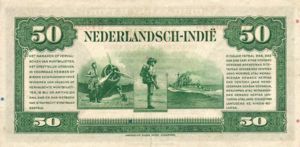 Netherlands Indies, 50 Gulden, P116a