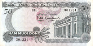 Vietnam, South, 50 Dong, P25a, NBV B27a