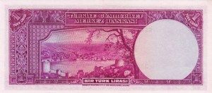 Turkey, 1 Lira, P135