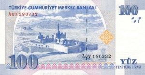 Turkey, 100 New Lira, P221