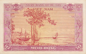 Vietnam, South, 10 Dong, P3a, NBV B5a