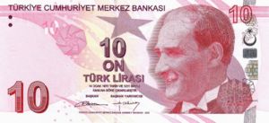 Turkey, 10 Lira, P223 Sign.2