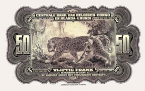 Belgian Congo, 50 Franc, P24a