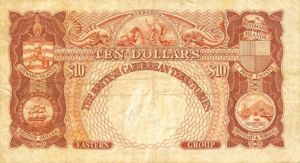 British Caribbean Territories, 10 Dollar, P4