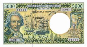 French Pacific Territories, 5,000 Franc, P3g