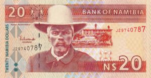 Namibia, 20 Namibia Dollar, P6b