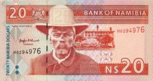 Namibia, 20 Namibia Dollar, P5a