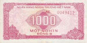 Vietnam, 1,000 Dong, FX6a
