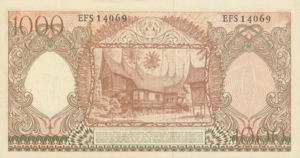 Indonesia, 1,000 Rupiah, P61