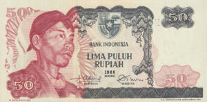 Indonesia, 50 Rupiah, P107a