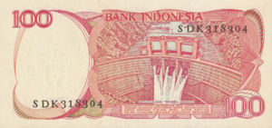 Indonesia, 100 Rupiah, P122b