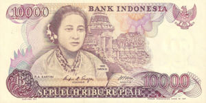 Indonesia, 10,000 Rupiah, P126a