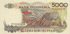 Indonesia, 5,000 Rupiah, P130i