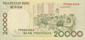 Indonesia, 20,000 Rupiah, P138f