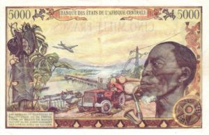 Central African Republic, 5,000 Franc, P11
