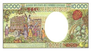 Central African Republic, 10,000 Franc, P13