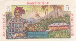 Martinique, 5 Franc, P27a