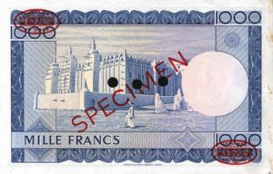 Mali, 1,000 Franc, P9s