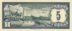 Netherlands Antilles, 5 Gulden, P8b
