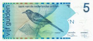 Netherlands Antilles, 5 Gulden, P22a