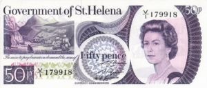 Saint Helena, 50 Pence, P5a