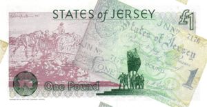 Jersey, 1 Pound, P25a