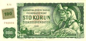 Czech Republic, 100 Koruna, P1c