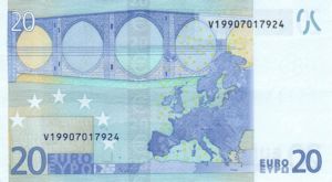 European Union, 20 Euro, P3y