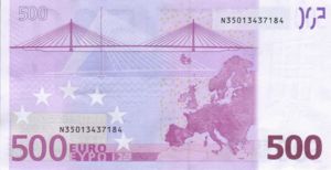 European Union, 500 Euro, P7n