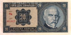 Czechoslovakia, 20 Koruna, P21s