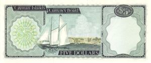 Cayman Islands, 5 Dollar, P2a