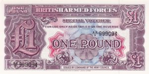 Great Britain, 1 Pound, M22a v9